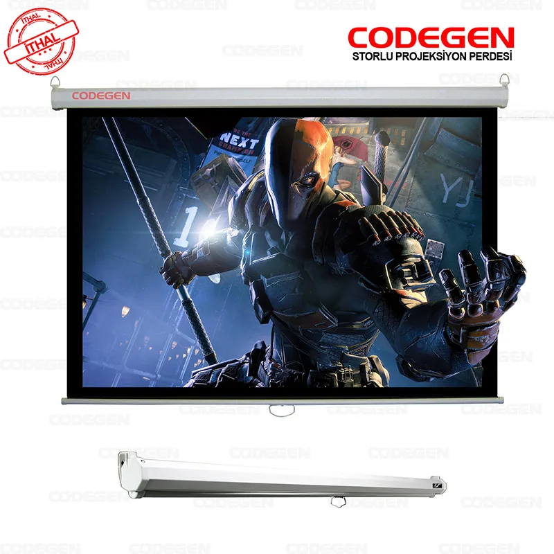 Codegen 300x225cm storlu projeksiyon perdesi