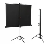 Codegen TX-20 200x200 cm Tripod Ayaklı Taşınabilir Manuel Projeksiyon Perdesi (Arkası Siyah Fonlu) - Görsel 2