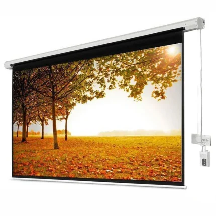 Xbright 240x200cm motorlu elektrikli projeksiyon perdesi