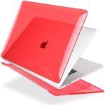 Apple 13" Macbook Pro A2338 M1 Kristal Kırmızı Koruyucu + Ekran Filmi - Görsel 3