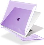 Apple 13" Macbook Pro A2338 M1 Kristal Mor Kılıf Koruyucu + Ekran Filmi - Görsel 3