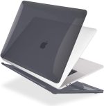 Apple 13" Macbook Pro A2338 M1 Kristal Siyah Kılıf Koruyucu + Ekran Filmi - Görsel 3