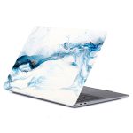 Apple 13" Macbook Pro M2 A2686 Mavi Mermer Kılıf Koruyucu Kapak CMPTM2-133BM - Görsel 2