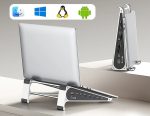 Codegen 7 in 1 Çok Fonksiyonlu Type-C Hub Notebook Macbook Alüminyum Soğutucu Standı  NSC-401 - Görsel 3