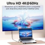 Codegen 7 in 1 Çok Fonksiyonlu Type-C Hub Notebook Macbook Alüminyum Soğutucu Standı  NSC-401 - Görsel 4