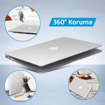 Codegen Apple 13" Macbook Air A1932 A2179 Lacivert Kılıf Koruyucu Kapak CMAT-133DB - Görsel 7