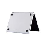 Codegen Apple 14" Macbook Pro M1 A2442 Beyaz Carbon Fiber Dizayn Kılıf Koruyucu Kapak CMPTF-142W - Görsel 4