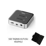 Codegen Çift M.2 NVME SSD Disk Yuvalı USB 3.1 Type-C Dock İstasyonu CDG-DOC-212