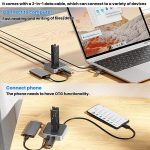 Codegen Çift M.2 NVME SSD Disk Yuvalı USB 3.1 Type-C Dock İstasyonu CDG-DOC-212 - Görsel 2