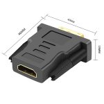 Codegen DVI 24+1 Pin Erkek – HDMI Dişi Çevirici Adaptör CDG-CNV37 - Görsel 4