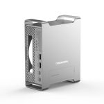 Codegen Mac Mini M4/M4 Pro 9 in 1 Type-C HDMI NVME SSD Alüminyum Çevirici Stand Docking Station CDG-NSC301