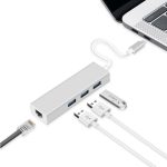 Codegen Type C USB 3.1 – 3Port USB 3.0+ RJ45 Gigabit Ethernet Çoklayıcı Hub CDG-CNV85 - Görsel 5