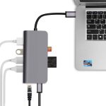 Codegen Type-C – 8in1 USB 3.0/HDMI/3.1/RJ45 CDG-CNV40 - Görsel 3