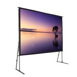 Codegen FF-40 400x300 cm Katlanabilir Taşınabilir Alüminyum Çerçeveli Fast Fold Projeksiyon Perdesi - Görsel 3